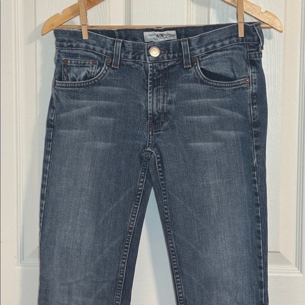Armani Exchange Women’s Boot Cut Jeans, lt stone 6P - Picture 2 of 8